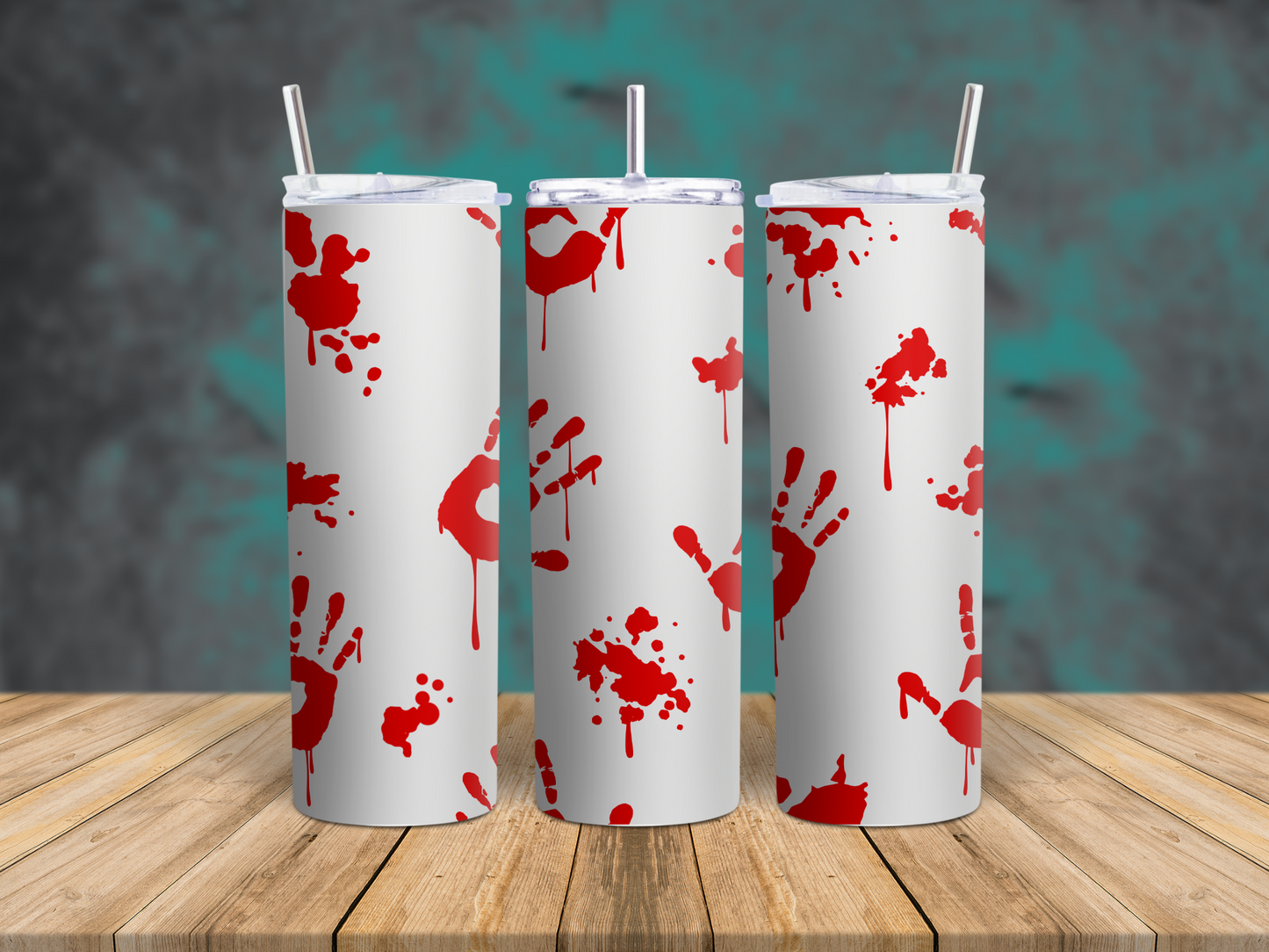 Horror Crime Hands Tumbler