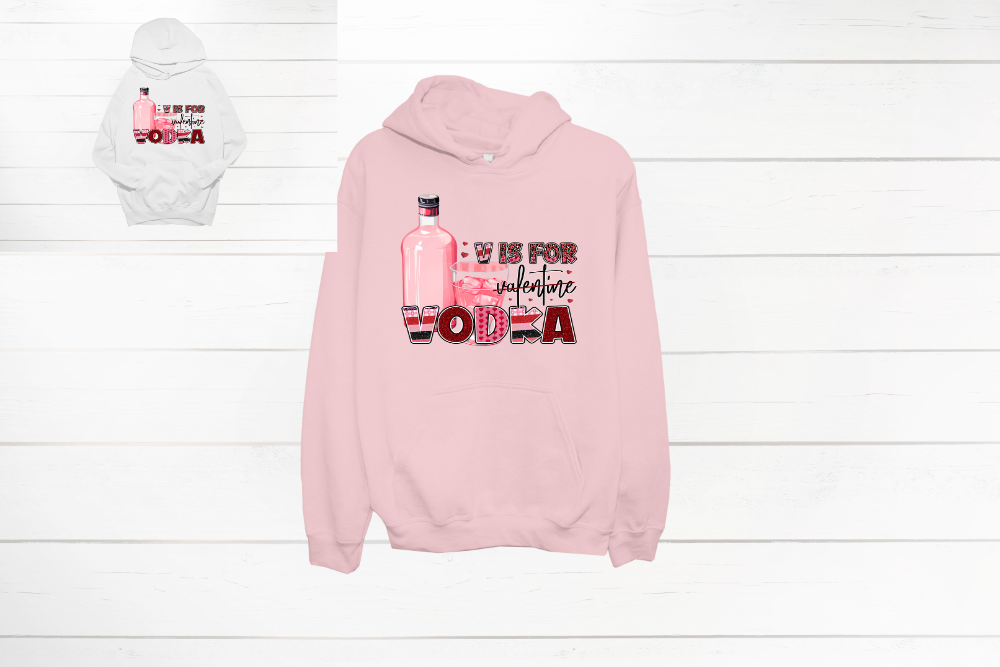 V Is For Vodka Valentine Shirt