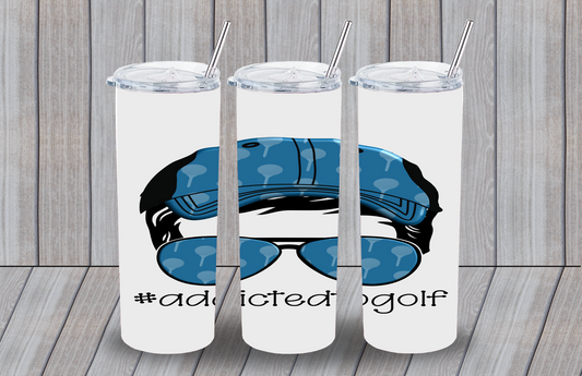 Addicted to Golf Tumbler