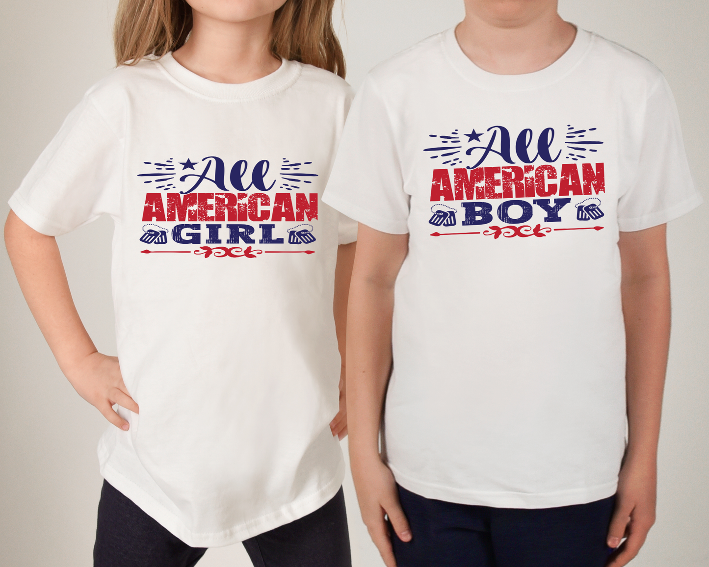 4th of July- Patriotic All American Family T-Shirt