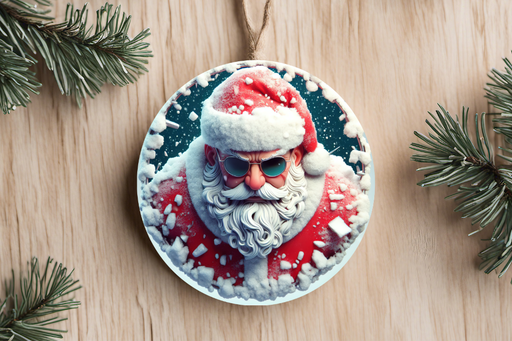 3D Angry Santa