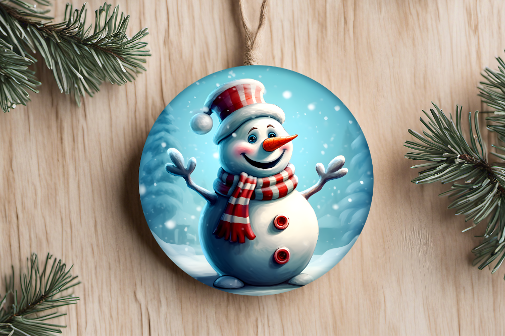 Cute Snowman Ornaments