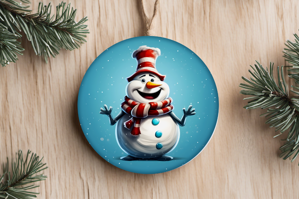 Cute Snowman Ornaments