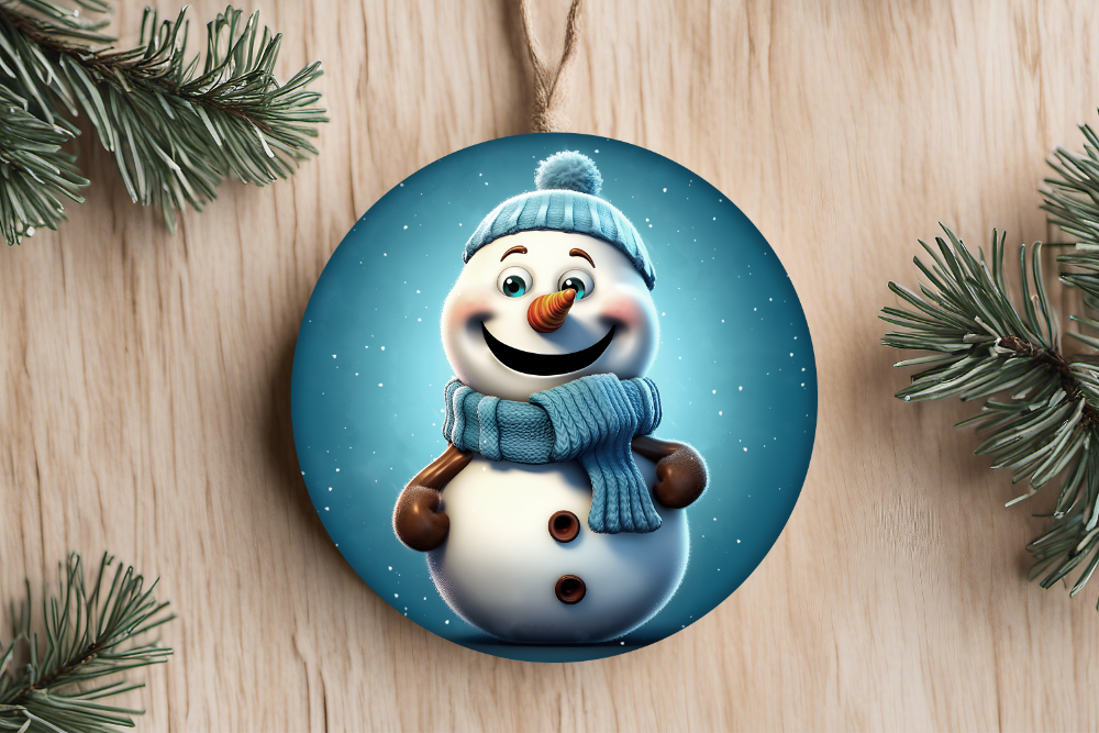 Cute Snowman Ornaments