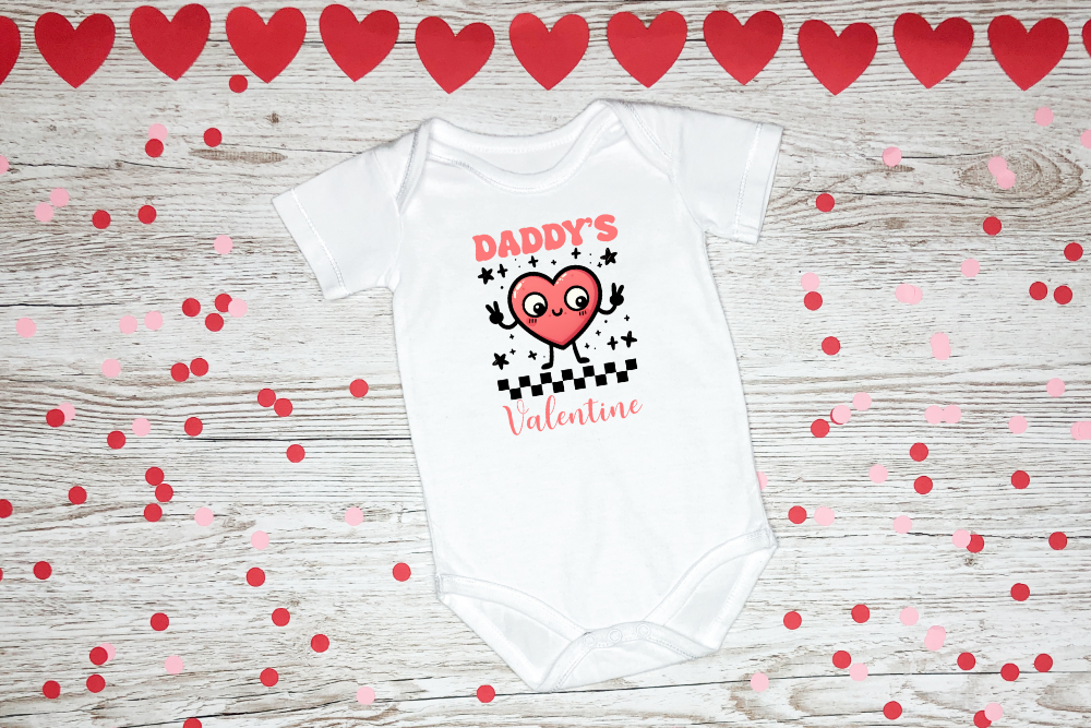 Daddy's Valentine Toddler Shirt