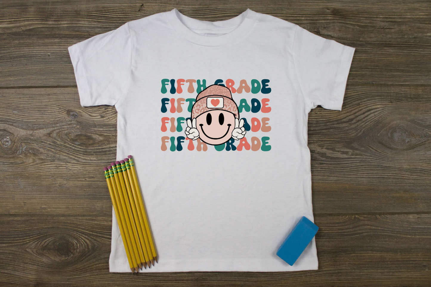Retro Smiley Face (Grade Level) T-Shirt