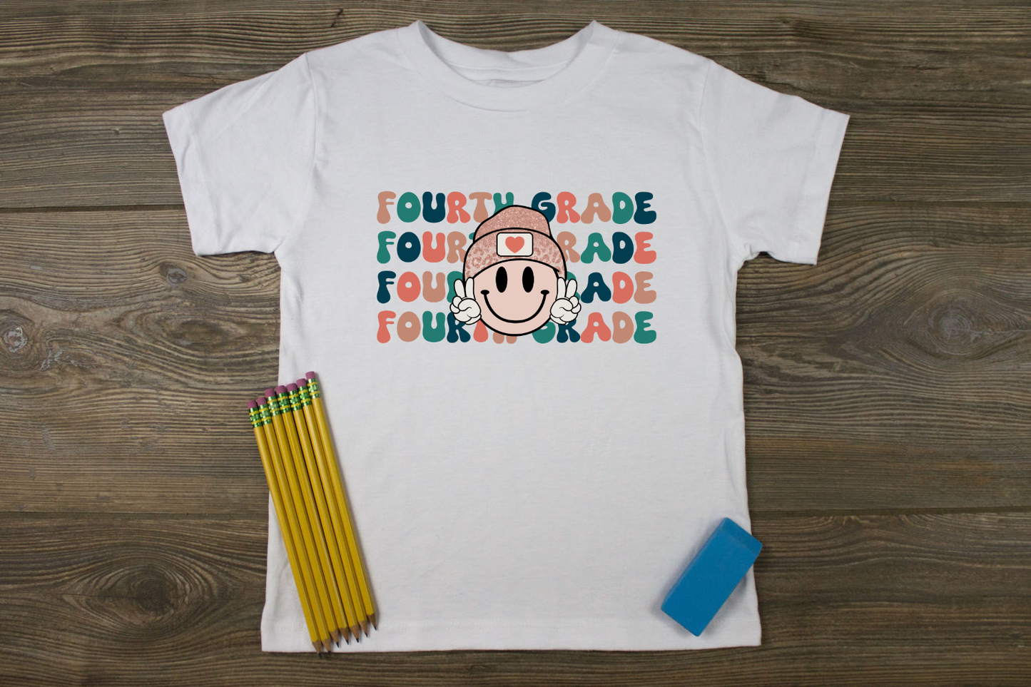 Retro Smiley Face (Grade Level) T-Shirt