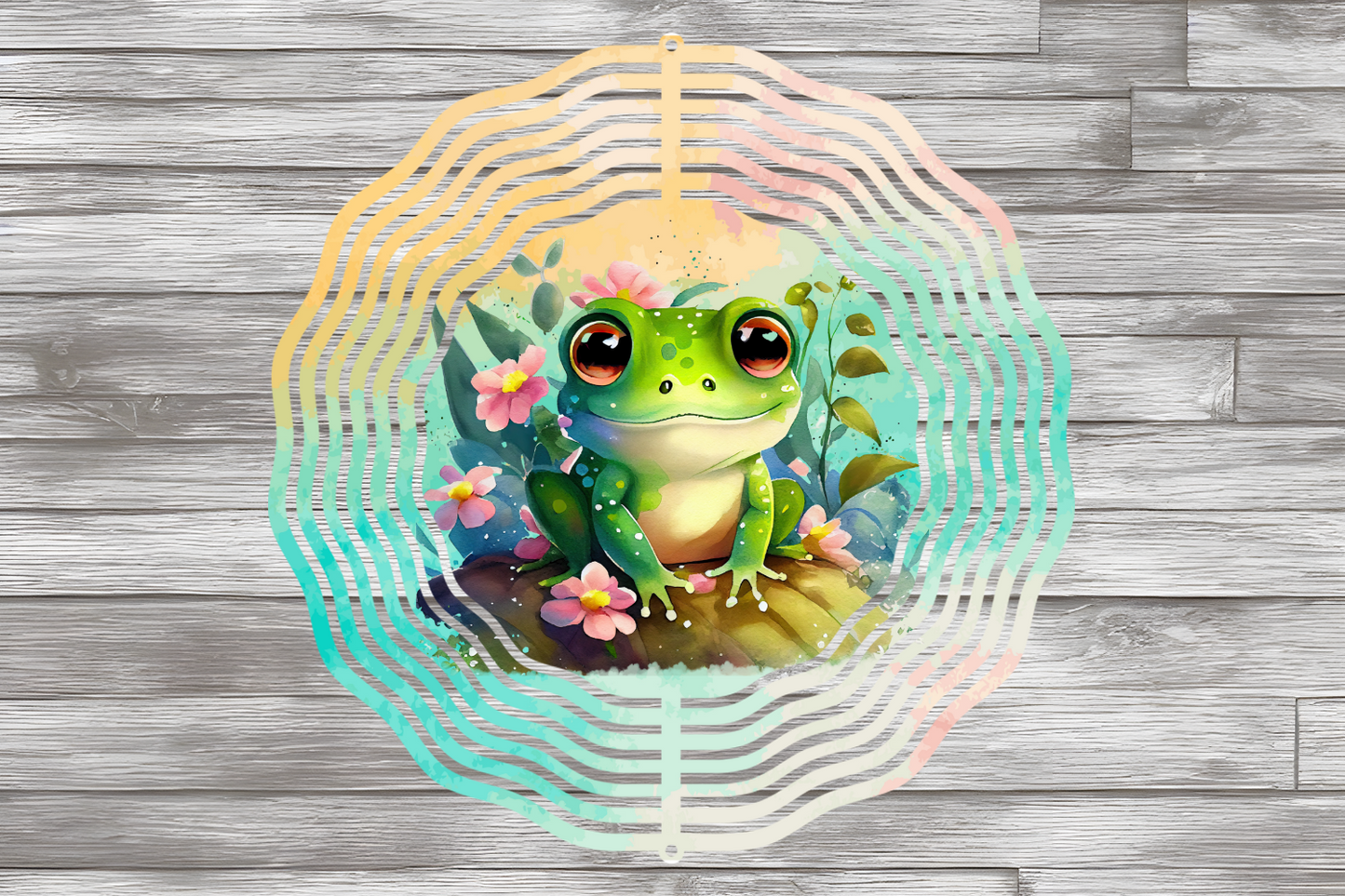 Frog Wind Spinner