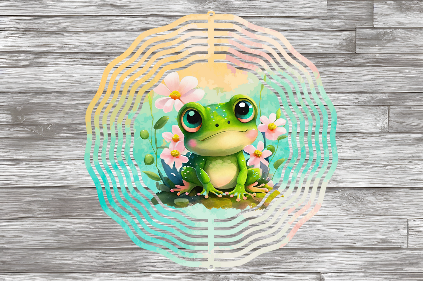 Frog Wind Spinner