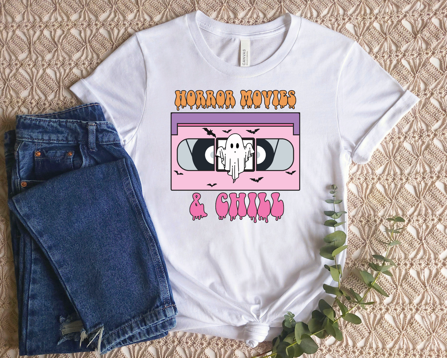 Halloween Horror Movies and Chill T-Shirt