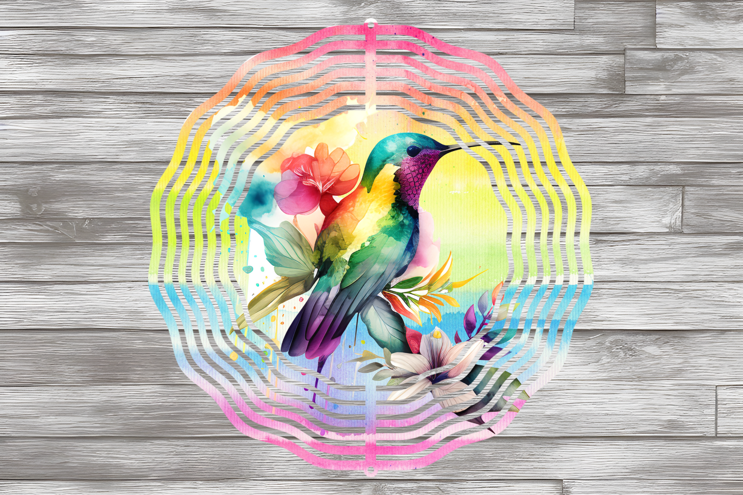 Hummingbird Wind Spinner