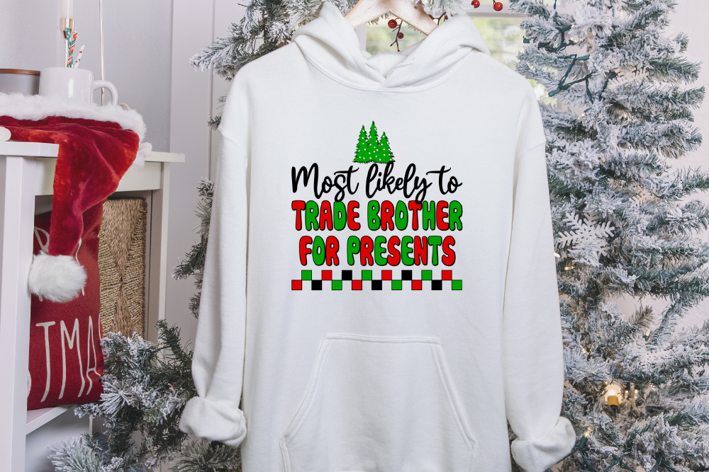 Christmas Most Likely To Hoodie Set 10