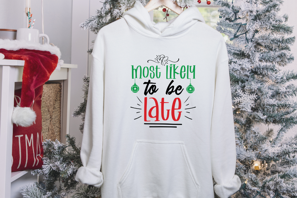 Christmas Most Likely To Hoodie Set 17