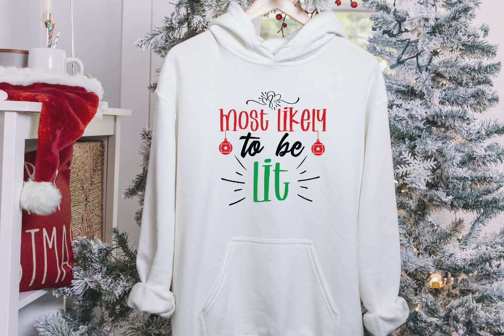 Christmas Most Likely To Hoodie Set 17