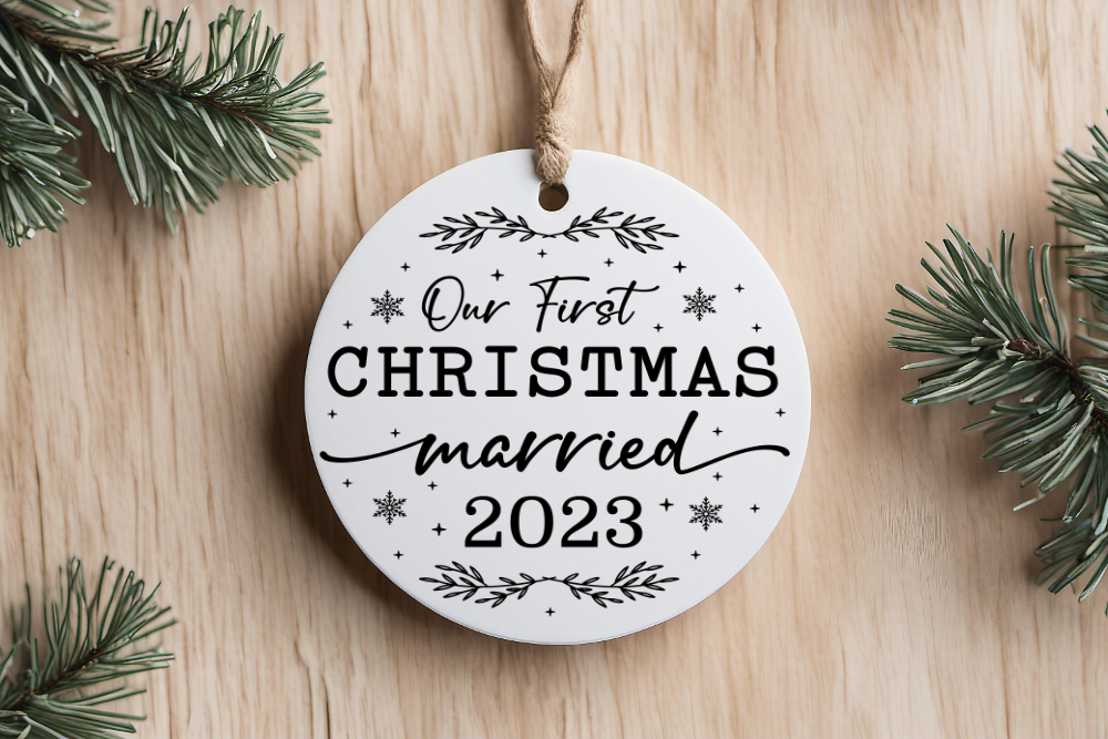 Our First Christmas 2023 Ornament