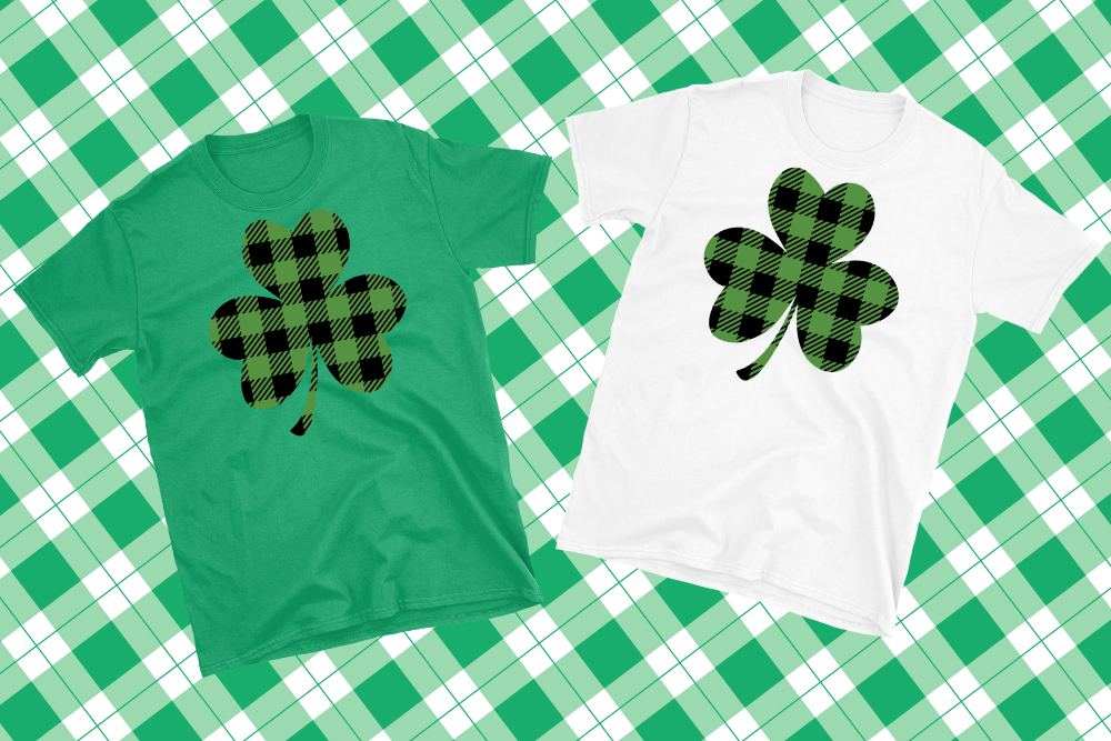 Plaid Shamrock Shirt