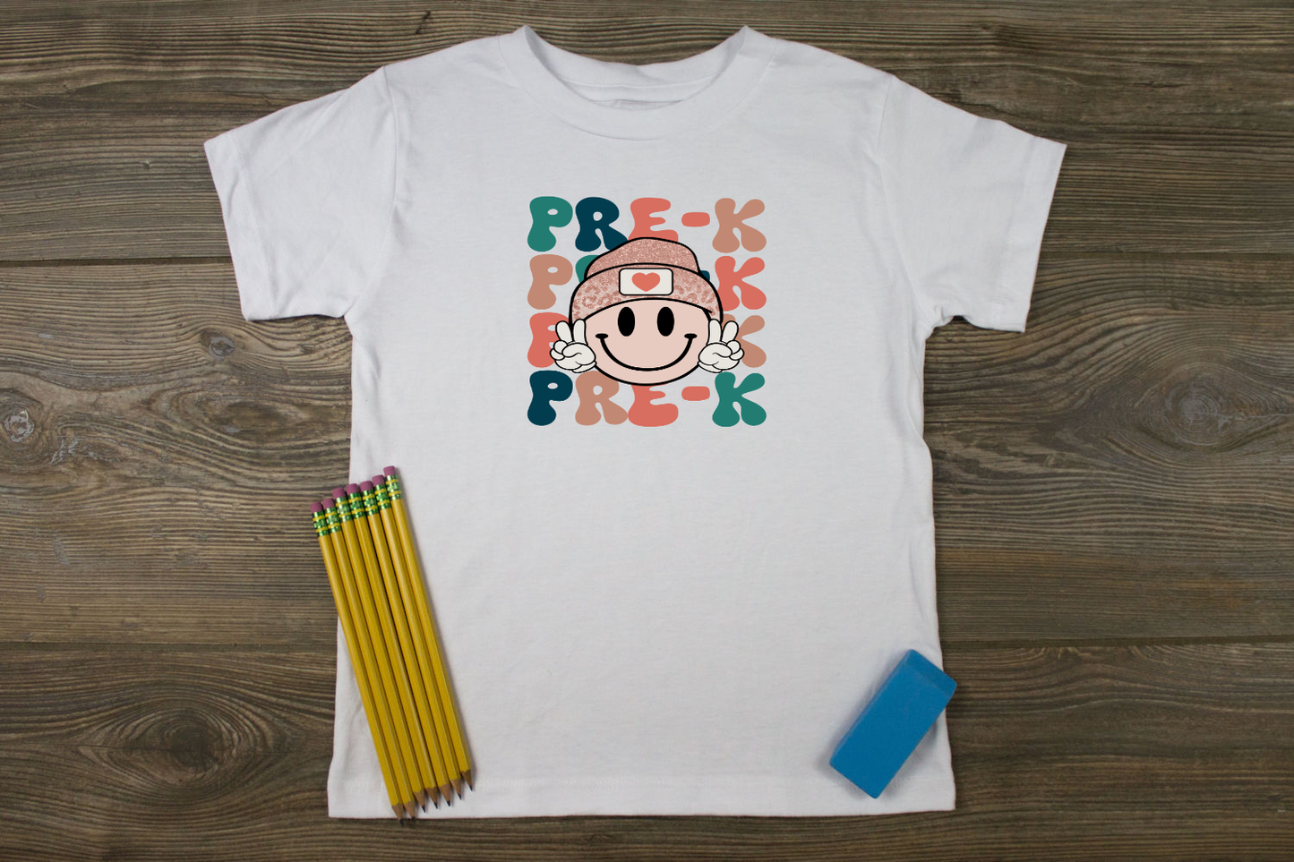 Retro Smiley Face (Grade Level) T-Shirt