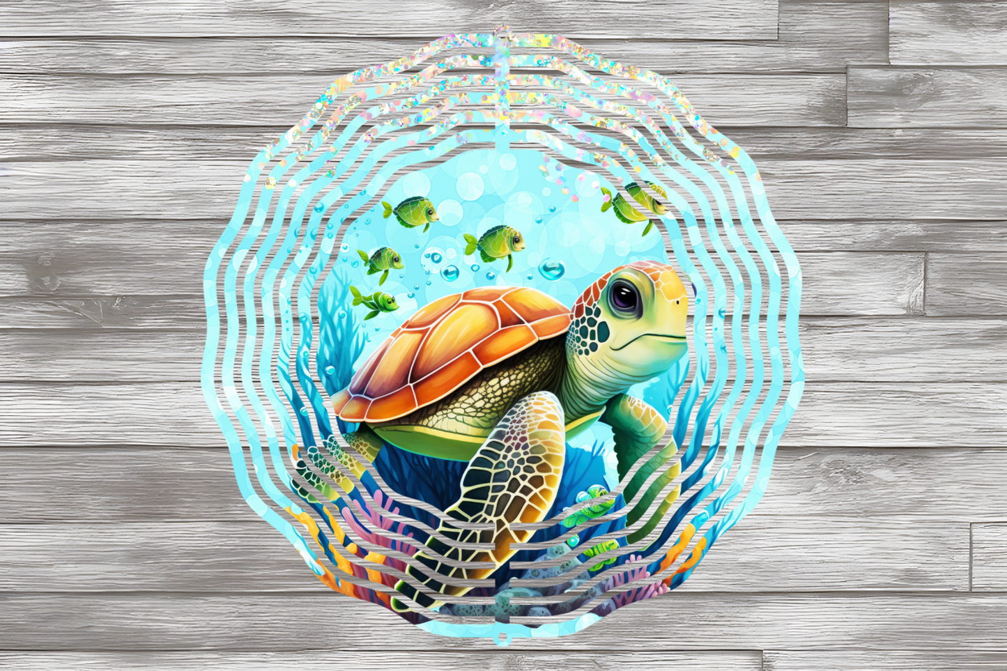 Sea Turtle Wind Spinner