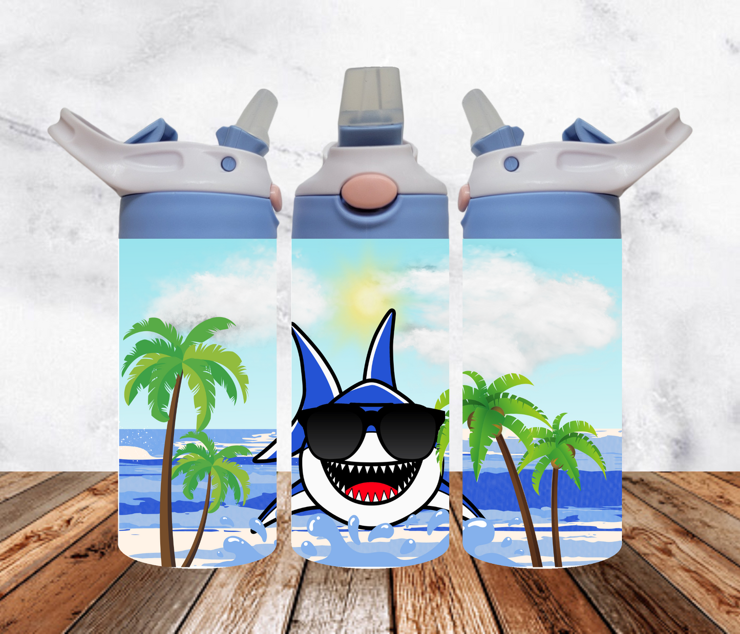 Shark Flip Top Tumbler