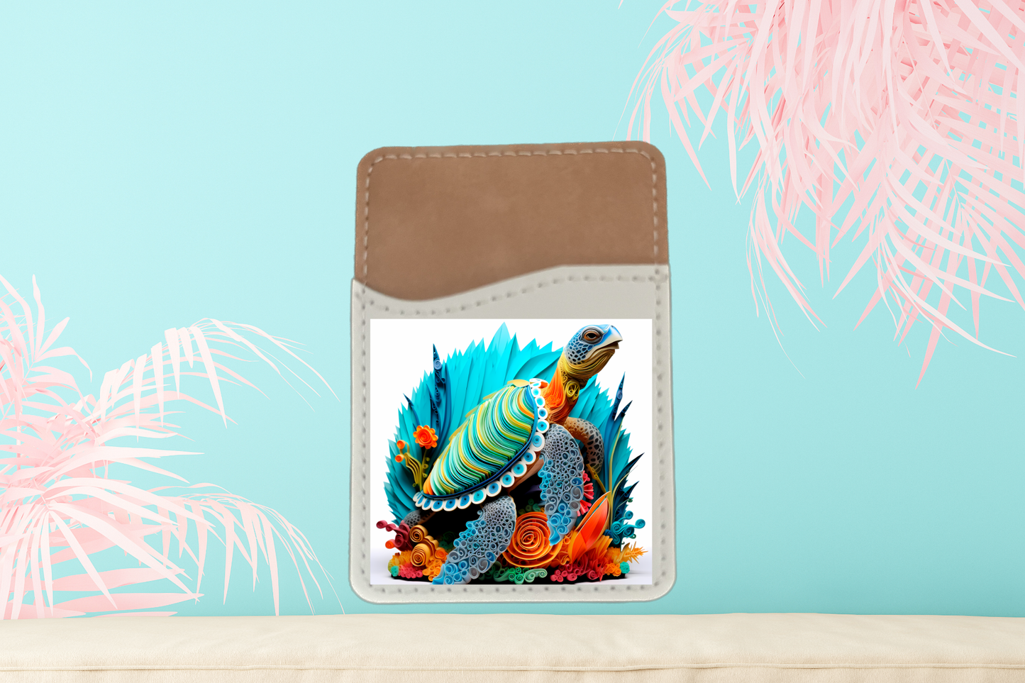 Sea Turtle Phone Credit Card/License Holder