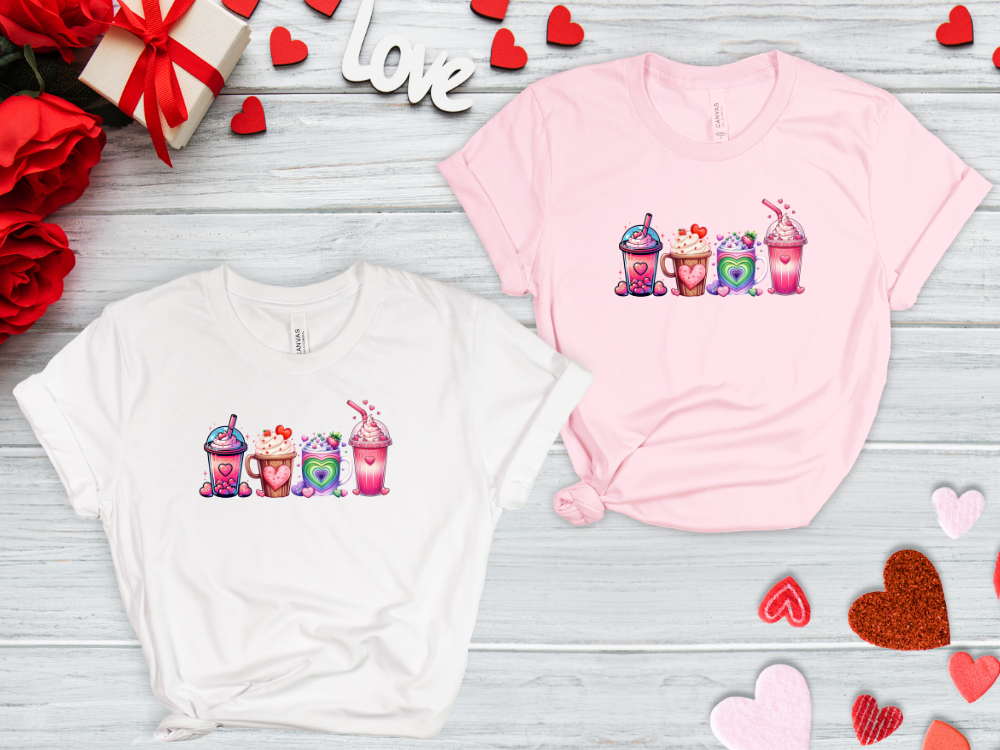 Valentine Coffee Latte Shirt