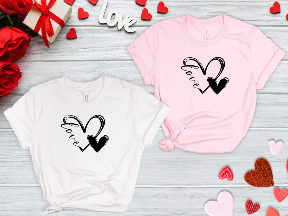 Double Heart Love Shirt