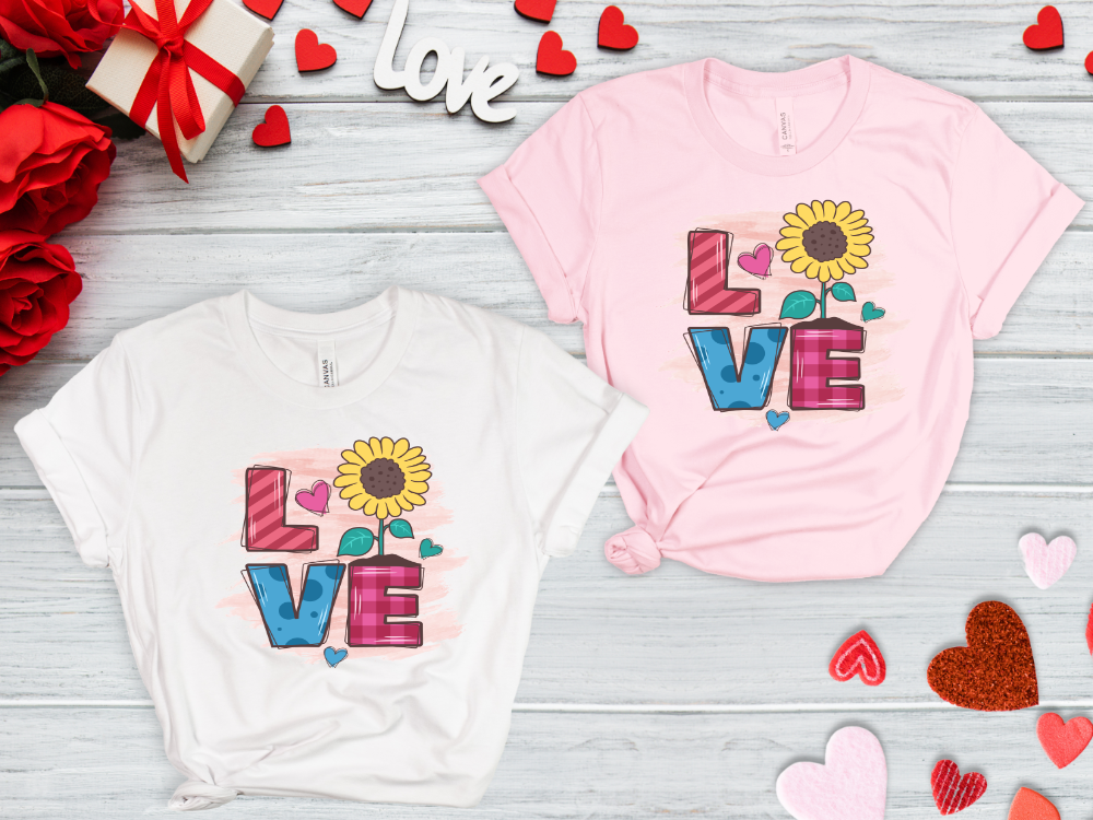 Love With Sunflower Shirt