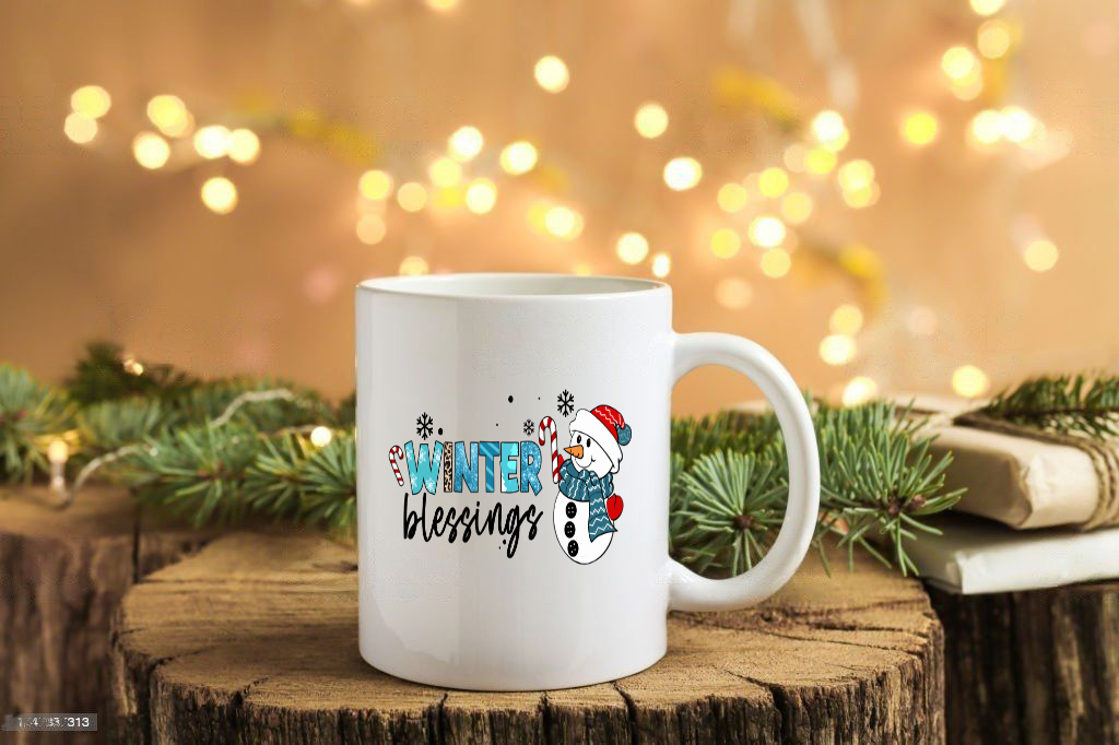 Winter Blessings Mug