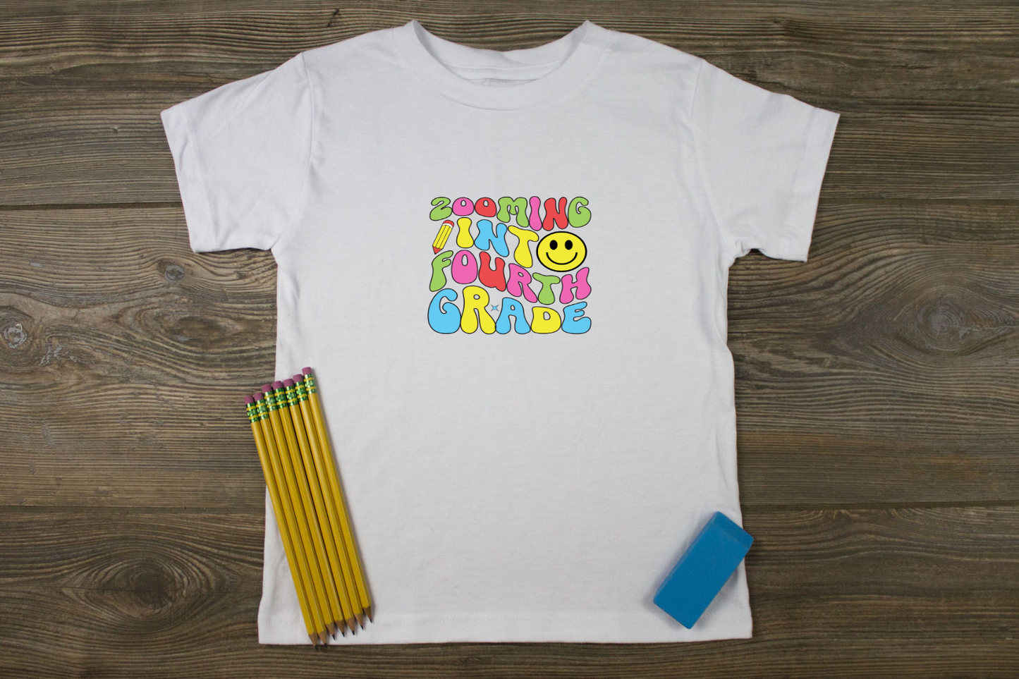 Zoomin into Fourth Grade T-Shirt