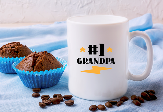 #1 Grandpa Mug