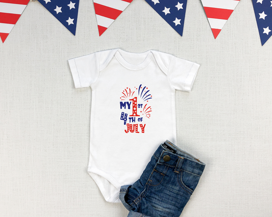 My First 4th of July Onesie