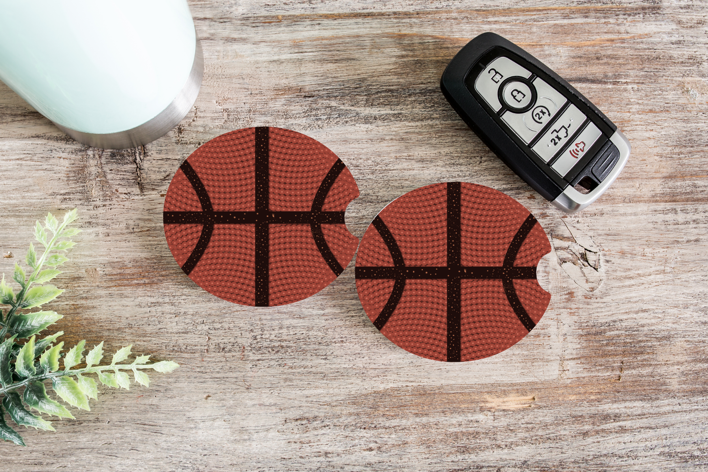 Basketball Car Coasters