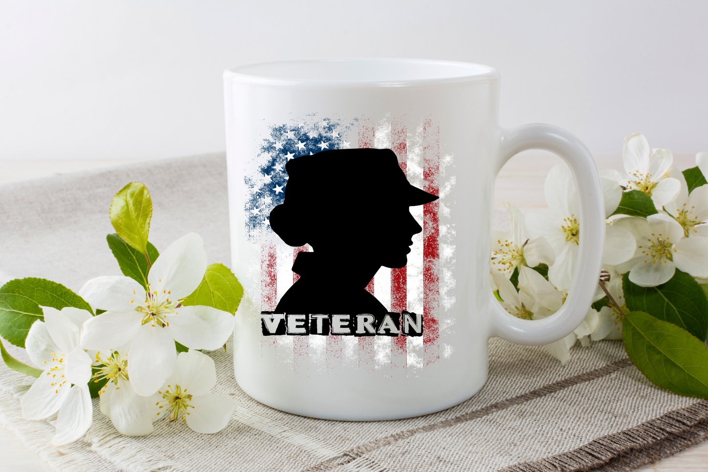Female Veteran/Soldier Mug