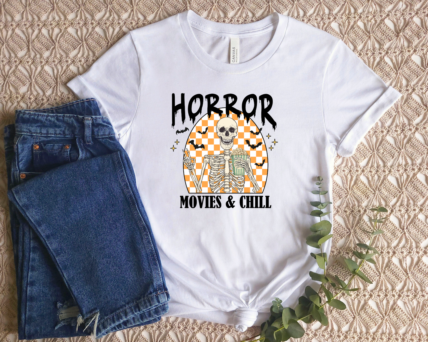 Halloween Horror Movies and Chill T-Shirt