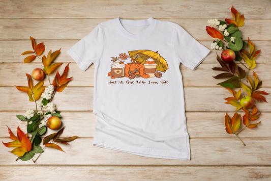 Just A Girl Who Loves Fall T-Shirt