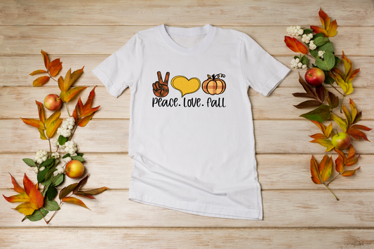 Peace Love Fall T-Shirt