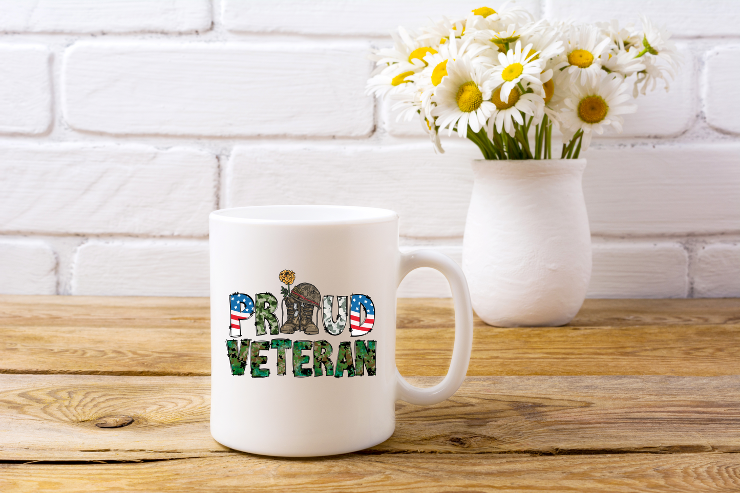 Camo/American Proud Veteran Mug