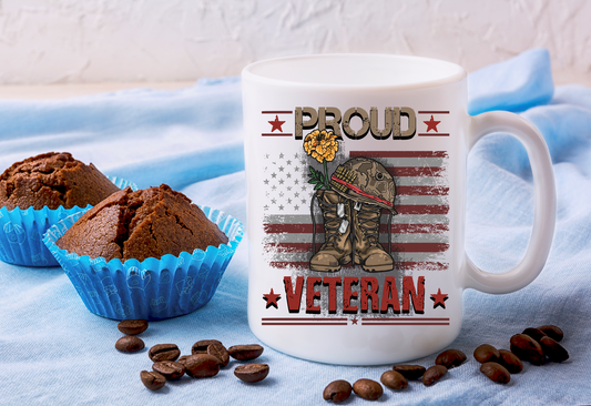 Proud Veteran Mug