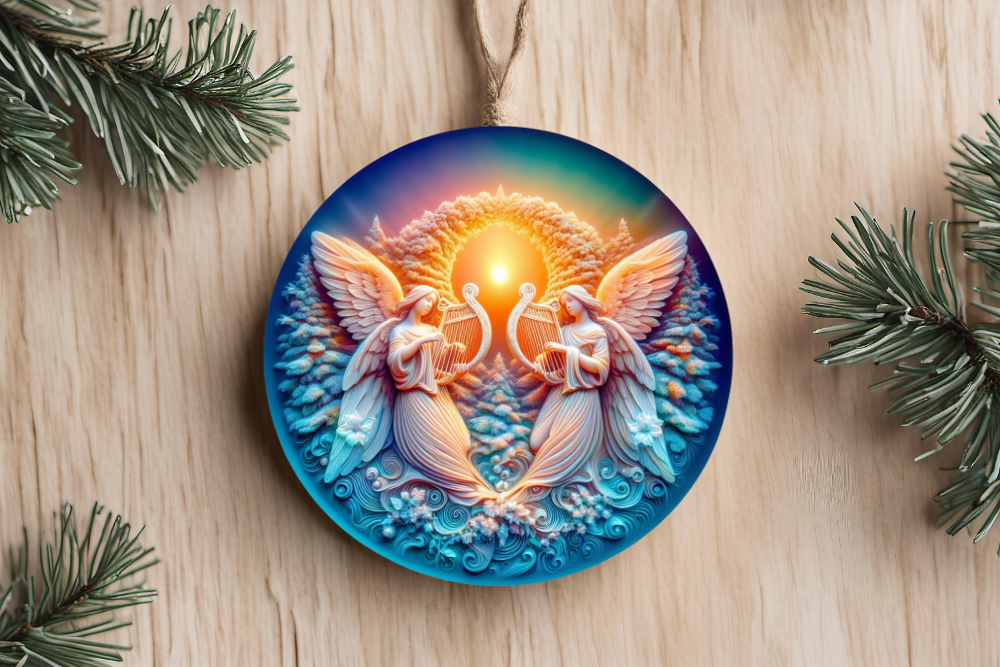 3D Angels Ornament