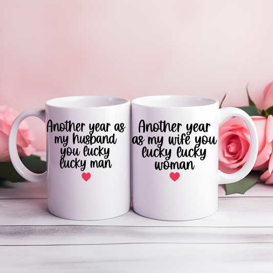 Another Year As Husband/Wife Couples Mug Set