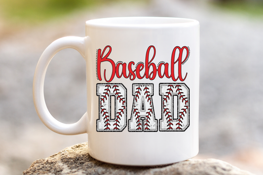 Baseball Dad Mug