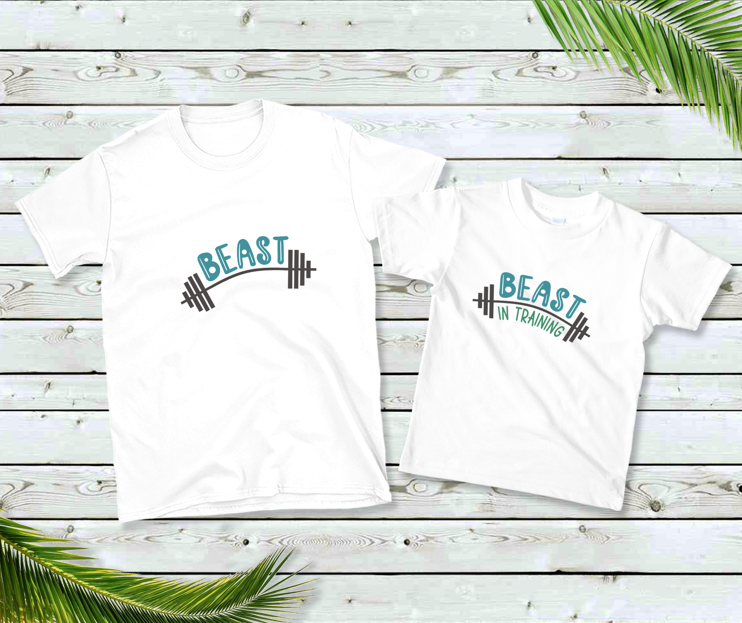Daddy & Me Beast T-Shirt Set