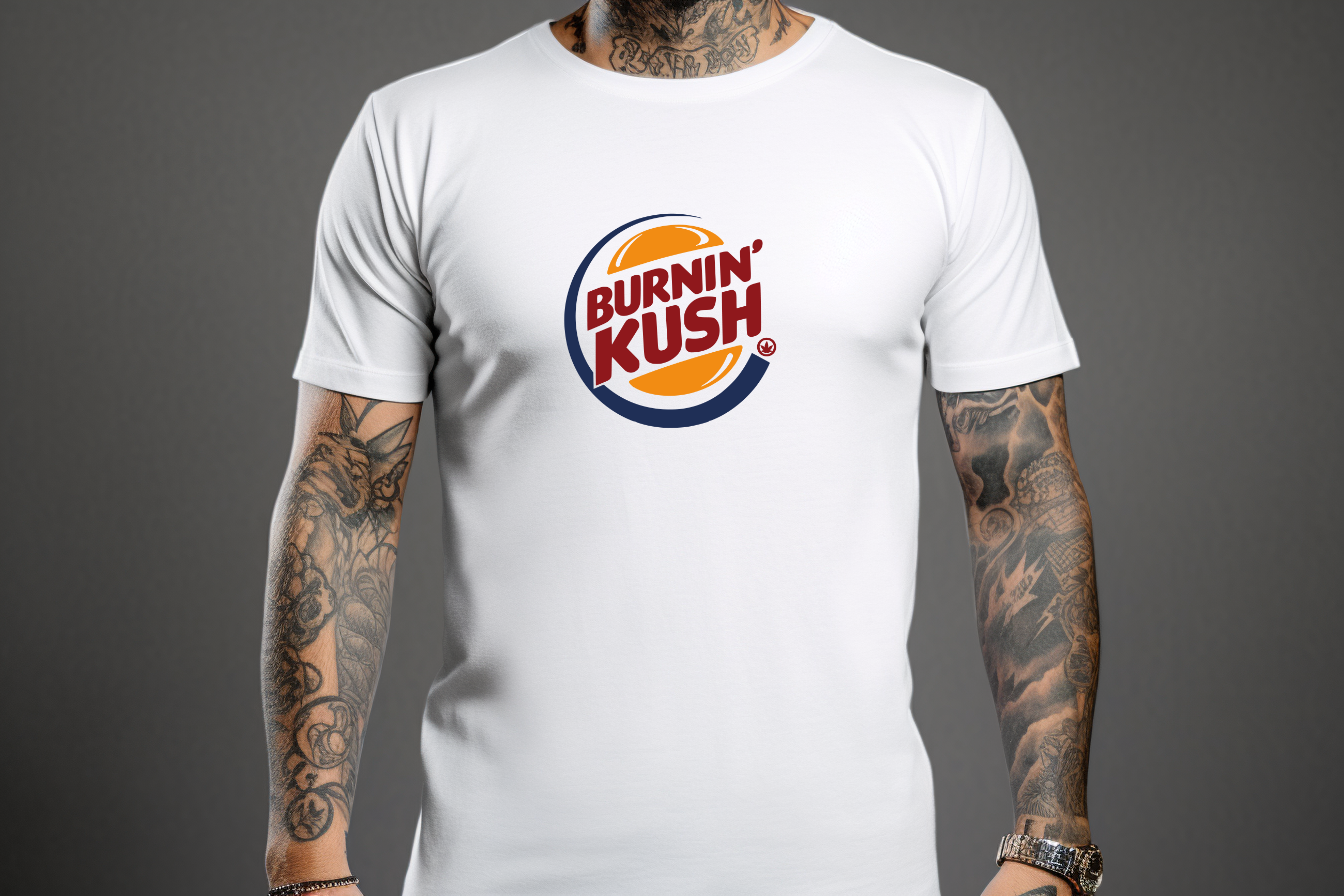Burnin' Kush Cannabis Shirt