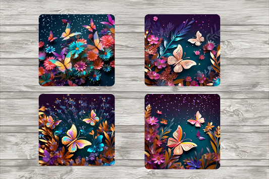 Butterfly Coasters