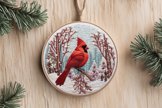 Cardinal Ornaments