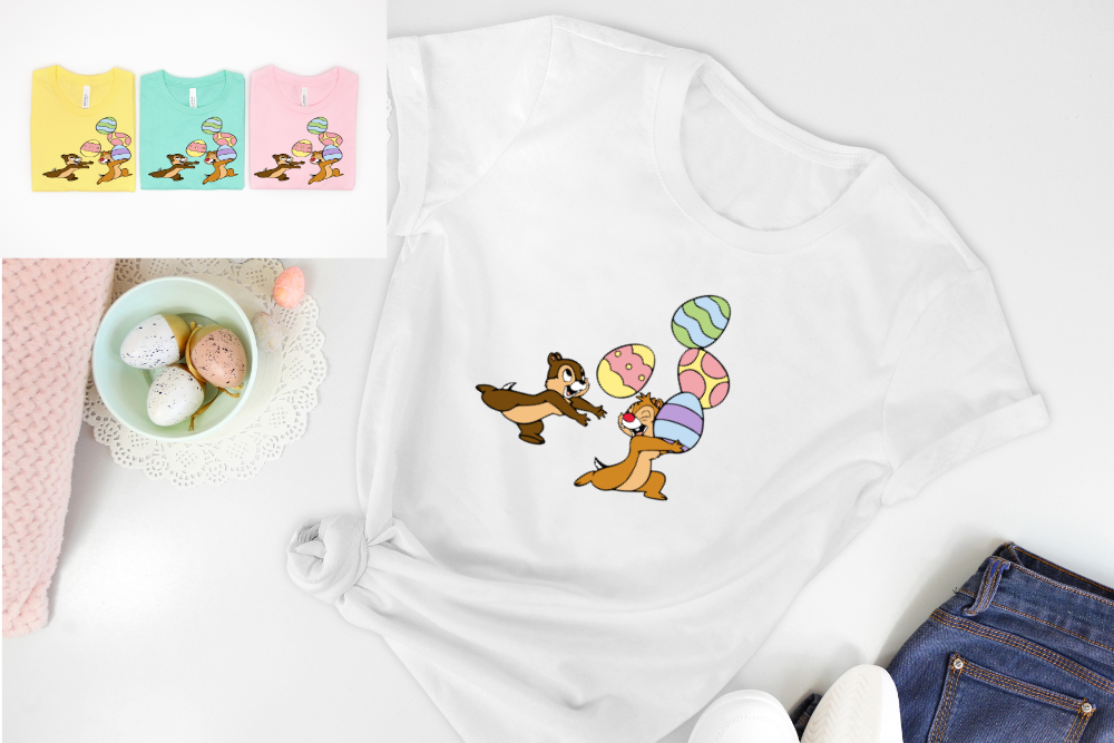 Chipmunk Easter Toddler Shirt
