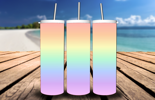 Pastel Colored Tumbler