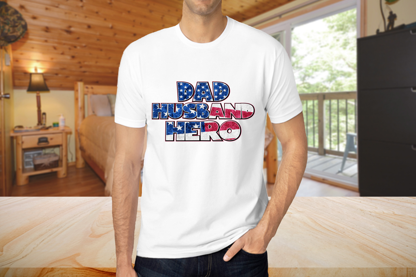 Dad Husband Hero T-Shirt