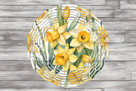 Daffodil Wind Spinners
