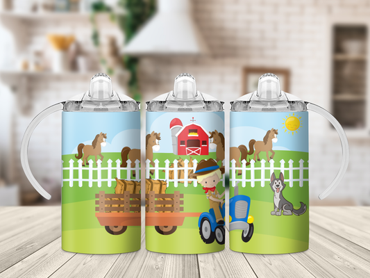 Farm Life Sippy Cup Tumbler